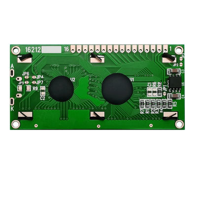 16x2 मीडियम कैरेक्टर LCD मॉड्यूल पीला हरा रंग HTM1602-12