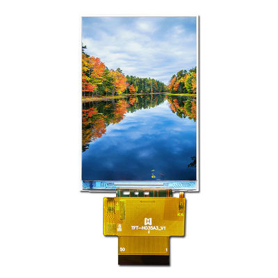 बहुउद्देश्यीय 3.5&quot; TFT LCD डिस्प्ले संगत इंटरफेस के साथ पढ़ने योग्य सूरज की रोशनी TFT-H035A3HVIST5N50