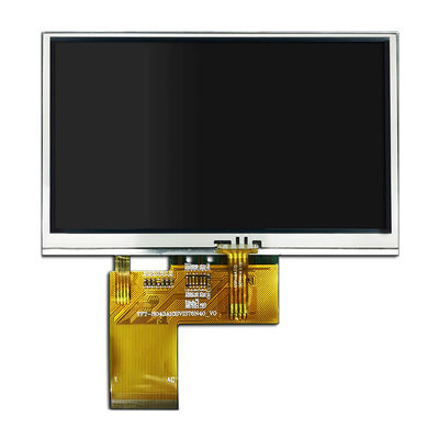 3.3V प्रतिरोधक LCD 4.3 इंच, 800x480 LCD TFT 4.3 इंच TFT-H043A10SVIST5R40