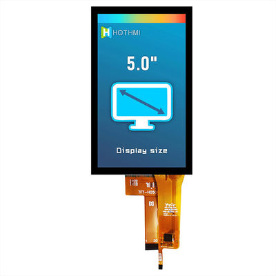 480x854 वर्टिकल MIPI LCD पैनल बहुउद्देशीय TFT डिस्प्ले 5 इंच Pcap मॉनिटर