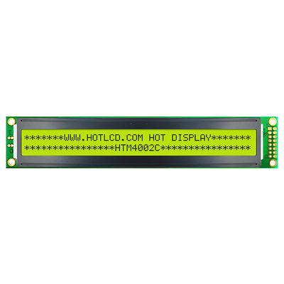 5V इंडस्ट्रियल कैरेक्टर LCD मॉड्यूल डिस्प्ले 40x2 8 बिट HTM4002C