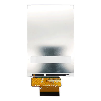 प्रैक्टिकल 3.3V 3.5&quot; TFT LCD मॉड्यूल, 45PIN कैपेसिटिव LCD डिस्प्ले TFT-H035A5HVTST2R45