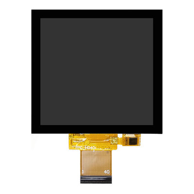 स्क्वायर 350cd/M2 IPS TFT LCD डिस्प्ले 4 इंच 320x320 डॉट्स CTP TFT-H040A12DHIIL3C40 के साथ
