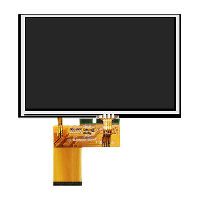 प्रतिरोधक 5 इंच TFT LCD डिस्प्ले पैनल IC 7262 800x480 डॉट्स 40PIN TFT-H050A1SVIST4R40