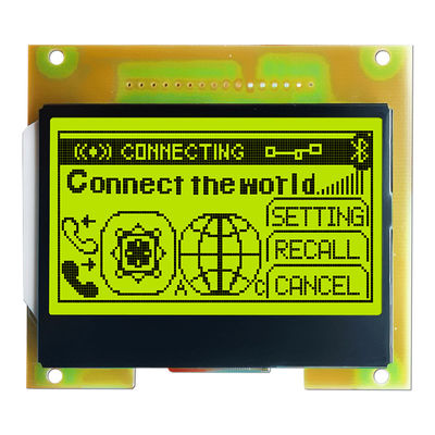 128X64 LCD ग्राफिक डिस्प्ले मॉड्यूल S6B0724 ड्राइवर STN YG डिस्प्ले