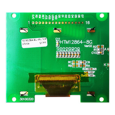 128X64 LCD ग्राफिक डिस्प्ले मॉड्यूल S6B0724 ड्राइवर STN YG डिस्प्ले