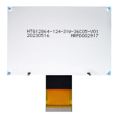 साइड व्हाइट बैकलाइट के साथ 128x64 सीओजी एलसीडी ग्राफिक डिस्प्ले मॉड्यूल ST7565R