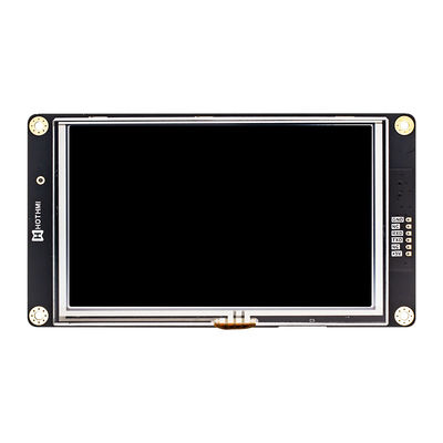 प्रतिरोधी स्पर्श के साथ 5 इंच स्मार्ट सीरियल स्क्रीन 800x480 यूएआरटी टीएफटी एलसीडी मॉड्यूल डिस्प्ले पैनल