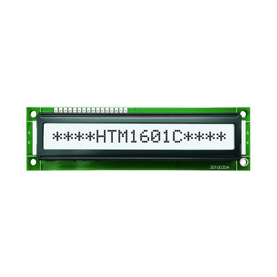 1X16 वर्ण एलसीडी डिस्प्ले FSTN+ ग्रे पृष्ठभूमि सफेद बैकलाइट-Arduino के साथ